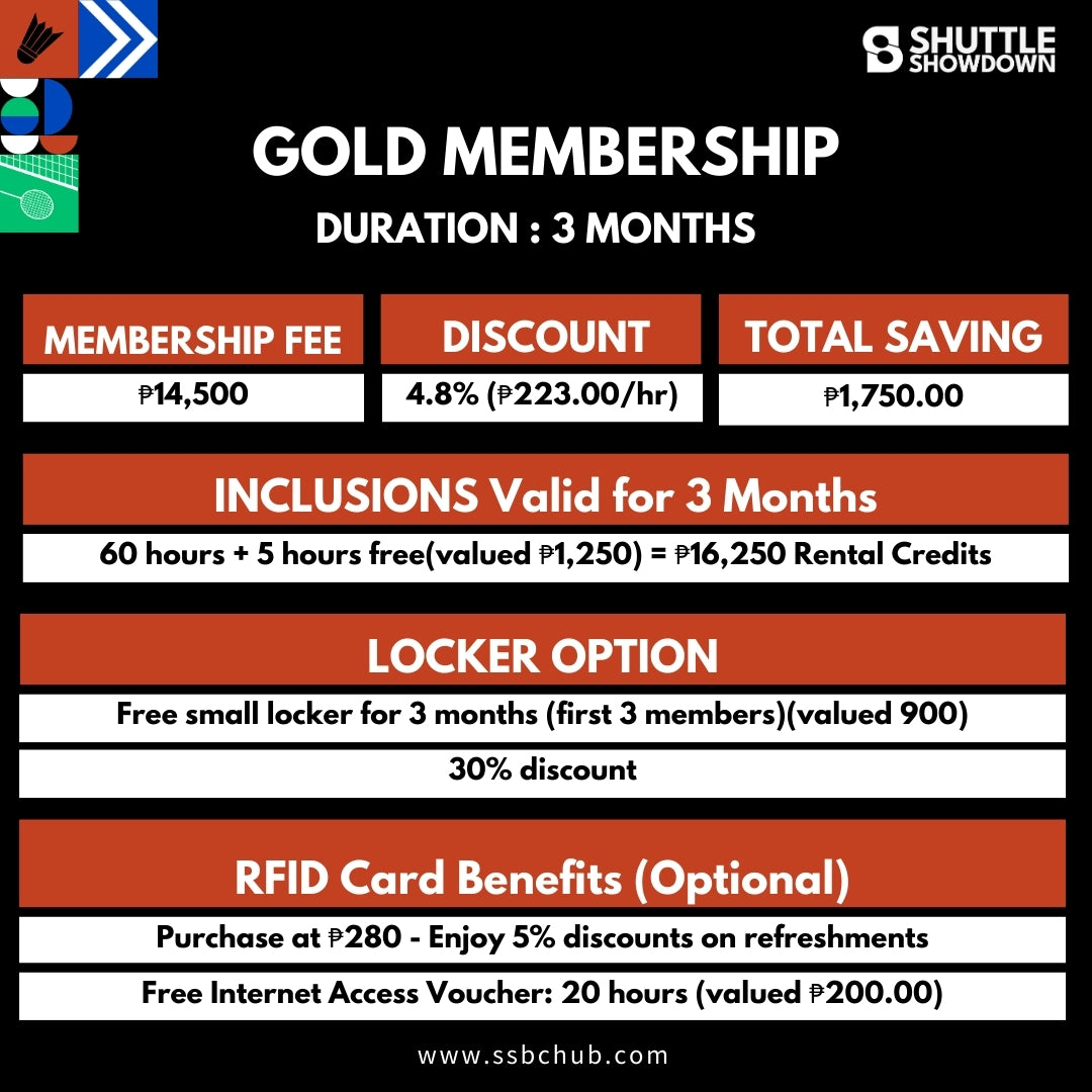 Gold Membership